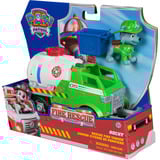 Spin Master Paw Patrol Fire Rescue - Rockys Tanklaster, Spielfahrzeug mit Greiferklaue und Behälter sowie Rocky Hundefigur