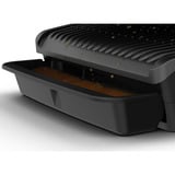 Tefal Optigrill Elite GC707D, Kontaktgrill silber/schwarz, 2.000 Watt