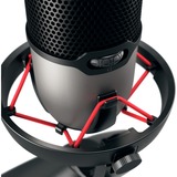 CHERRY UM 6.0 Advanced, Mikrofon schwarz/silber, USB-C, Klinke