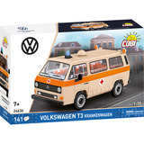 COBI Volkswagen T3 Krankenwagen, Konstruktionsspielzeug Maßstab 1:35