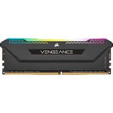 Corsair DIMM 16 GB DDR4-3200 (2x 8 GB) Dual-Kit, Arbeitsspeicher schwarz,  CMH16GX4M2E3200C16, Vengeance RGB