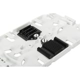 Digitus LWL Spleißkassette für 12 Fasern inkl. Spleißhalter für Crimp und Schrumpfspleißschutz, Spleißbox weiß