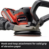 EINHELL Professional Akku-Exzenterschleifer TP-RS 18/32 Li BL-Solo, 18Volt rot/schwarz, ohne Akku und Ladegerät