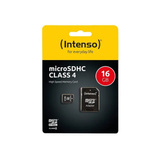 Intenso microSDHC 16 GB, Speicherkarte Class 4