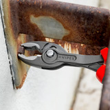 KNIPEX TwinGrip Frontgreifzange rot/blau, Länge 200mm