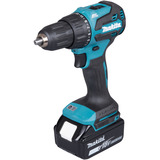 Makita Akku-Schlagbohrschrauber DHP490Z, 18Volt blau/schwarz, ohne Akku und Ladegerät