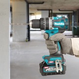 Makita Akku-Schlagbohrschrauber HP002GZ XGT, 40Volt blau/schwarz, ohne Akku und Ladegerät