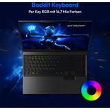 Medion  ERAZER Beast 16 X15 Ultimate (MD600068), Gaming-Notebook schwarz, AMD Ryzen 9 9955HX, NVIDIA GeForce RTX 5090, 32 GB DDR5, 1 TB (1 TB SSD), Windows 11 Home