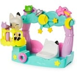 Spin Master Gabby's Dollhouse - Balkon-Spielset Pandy Paws Sternenhimmel, Spielfigur 