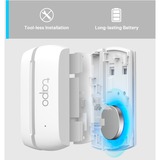 TP-Link Tapo T110 Smart Tür/Fenster Sensor, Öffnungsmelder weiß