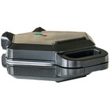 Unold Bubble Waffeleisen Bobby edelstahl/schwarz, 700 Watt
