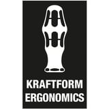 Wera Kraftform Kompakt Stubby Magazin RA 1, Bit-Satz schwarz/grün, 6-teilig, 1/4", mit Ratschenfunktion