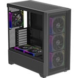 Xilence XPF360R.ARGB, Gehäuselüfter schwarz, 3er-Pack, Reverse, 125 mm