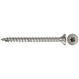 fischer Spanplattenschraube PowerFast 5,0x30 Senkkopf TX 200 Stück, mit Vollgewinde, Edelstahl A4