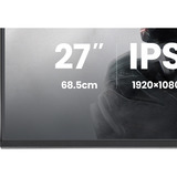 iiyama G-Master G2741HSU-B1 Black Hawk, Gaming-Monitor 68.6 cm (27 Zoll), schwarz (matt), FullHD, IPS, HDMI, DP, Free-Sync, USB-Hub, 144Hz Panel
