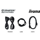 iiyama G-Master G2741HSU-B1 Black Hawk, Gaming-Monitor 68.6 cm (27 Zoll), schwarz (matt), FullHD, IPS, HDMI, DP, Free-Sync, USB-Hub, 144Hz Panel
