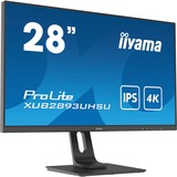 iiyama XUB2893UHSU-B1, LED-Monitor 71 cm(28 Zoll), schwarz, UltraHD/4K, 60 Hz, IPS
