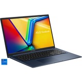 ASUS Vivobook 17 (X1704VA-AU393W), Notebook blau, Intel® Core™ i7-1355U, Intel® Iris® Xe Graphics, 16 GB DDR4, 512 GB (512 GB SSD), Windows 11 Home 64-Bit