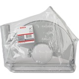 Bosch Professional Absaughaube mit Führungsschlitten, Ø 230mm, Staubsauger-Aufsatz schwarz, für Winkelschleifer