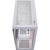 Corsair 3500X LX-R RGB , Tower-Gehäuse weiß, Tempered Glass x 2