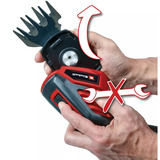 EINHELL Akku-Grasschere/ -Strauchschere GC-CG 3,6/70 Li schwarz/rot, Li-Ionen Akku 2,0Ah, Teleskopverlängerung