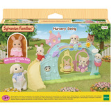 EPOCH Traumwiesen Sylvanian Families - Erlebniskindergarten Schaukel mit Figur, Konstruktionsspielzeug 