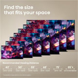 Hisense 55E7S PRO Hi-QLED-Fernseher 139 cm (55 Zoll), schwarz/dunkelgrau, UltraHD/4K, Free-Sync-Premium, 144Hz Panel