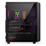  Krux Orona, Tower-Gehäuse schwarz, Tempered Glass