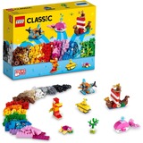 LEGO 11018 Classic Kreativer Meeresspaß, Konstruktionsspielzeug