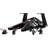 LEGO 75336 Star Wars Die Scythe - Transportschiff des Großinquisitors, Konstruktionsspielzeug Spielzeug-Raumschiff mit 2 Shootern, Ben Kenobi Minifigur und Lichtschwertern