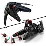 LEGO 75336 Star Wars Die Scythe - Transportschiff des Großinquisitors, Konstruktionsspielzeug Spielzeug-Raumschiff mit 2 Shootern, Ben Kenobi Minifigur und Lichtschwertern