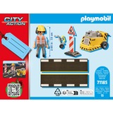 PLAYMOBIL 71185 Bauarbeiter mit Kantenfräser, Konstruktionsspielzeug 