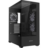 Sharkoon SK6 ARGB , Tower-Gehäuse schwarz, Tempered Glass x 2