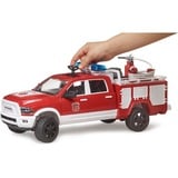 bruder 02544 RAM 2500 Feuerwehreinsatzwagen mit Licht und Sound, Modellfahrzeug 