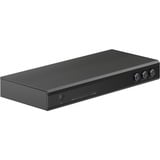 goobay HDMI-Umschaltbox 4 auf 1 (4K @ 60Hz), mit Audio-Ausgang, HDMI Switch schwarz, mit Fernbedienung