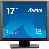 iiyama ProLite T1731SR-B1S, LED-Monitor 43 cm(17 Zoll), schwarz, WXGA, TN, Touchscreen