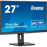 iiyama XUB2792HSC-B5, LED-Monitor 68.6 cm(27 Zoll), schwarz, FullHD, IPS, 75 Hz, HDMI