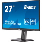 iiyama XUB2792HSC-B5, LED-Monitor 68.6 cm (27 Zoll), schwarz, FullHD, IPS, 75 Hz, HDMI