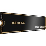 ADATA LEGEND 900 512 GB, SSD schwarz/gold, PCIe 4.0 x4, NVMe 1.4, M.2 2280