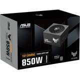 ASUS TUF-GAMING-850P, PC-Netzteil schwarz, 1x 12-Pin High Power GPU, 3x PCIe, Kabelmanagement, 850 Watt