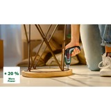 Bosch Akkuschrauber IXO 7 Wasserwagen-Set 3,6Volt grün/schwarz, Li-Ionen Akku 2,0Ah, Wasserwaage 12cm, Bitsatz