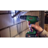 Bosch Heimwerken & Garten Akku-Schlagbohrschrauber EasyImpact 18V-40 + SystemBox grün/schwarz, Li-Ionen Akku 1,5Ah, POWER FOR ALL ALLIANCE