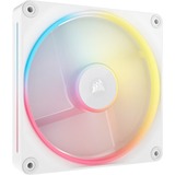 Corsair iCUE LINK LX140-R RGB PWM Reverse, Gehäuselüfter weiß, 140 mm