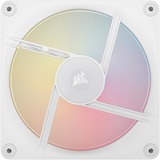 Corsair iCUE LINK LX140-R RGB PWM Reverse, Gehäuselüfter weiß, 140 mm