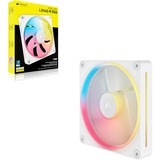 Corsair iCUE LINK LX140-R RGB PWM Reverse, Gehäuselüfter weiß, 140 mm