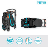 GARDENA Akku-Rasenmäher PowerMax Duo 46/36V P4A, Ready-To-Use-Set 2, 36Volt (2x18V) schwarz/grau, 2x Li-Ion Akku 2,5Ah, POWER FOR ALL ALLIANCE