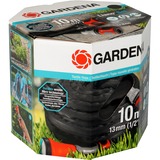 GARDENA Textilschlauch Liano 10m Set grau/orange, 10 Meter