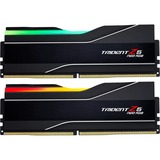 G.Skill DIMM 32 GB DDR5-6400 (2x 16 GB) Dual-Kit, Arbeitsspeicher schwarz, F5-6400J3039G16GX2-TZ5NR, Trident Z5 Neo RGB, AMD EXPO