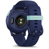 Garmin vívoactive 5, Smartwatch königsblau/blau metallic, 42 mm, Silikon-Armband