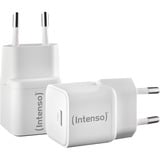 Intenso Power Adapter W30C 2-pack GaN, Ladegerät weiß, 30Watt